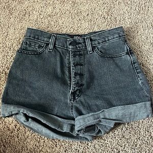 bdg urban outfitters high rise mom shorts